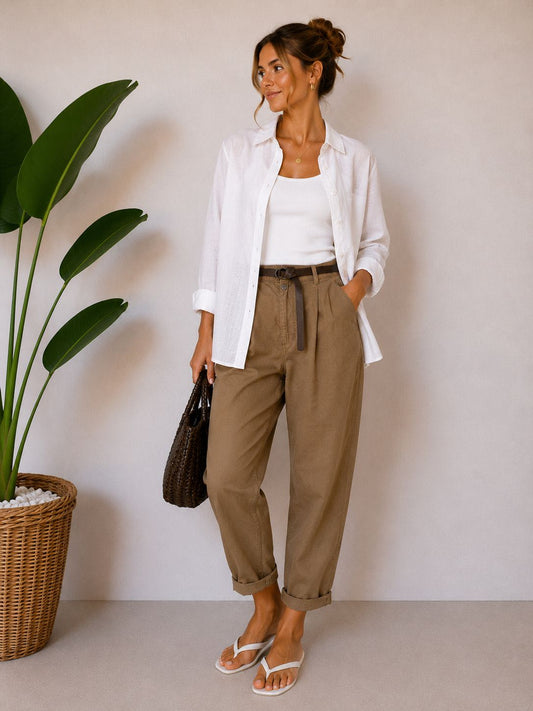 PANTALONE LORENA CAMEL