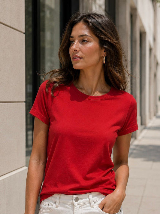 T-SHIRT BASIC ROSSA