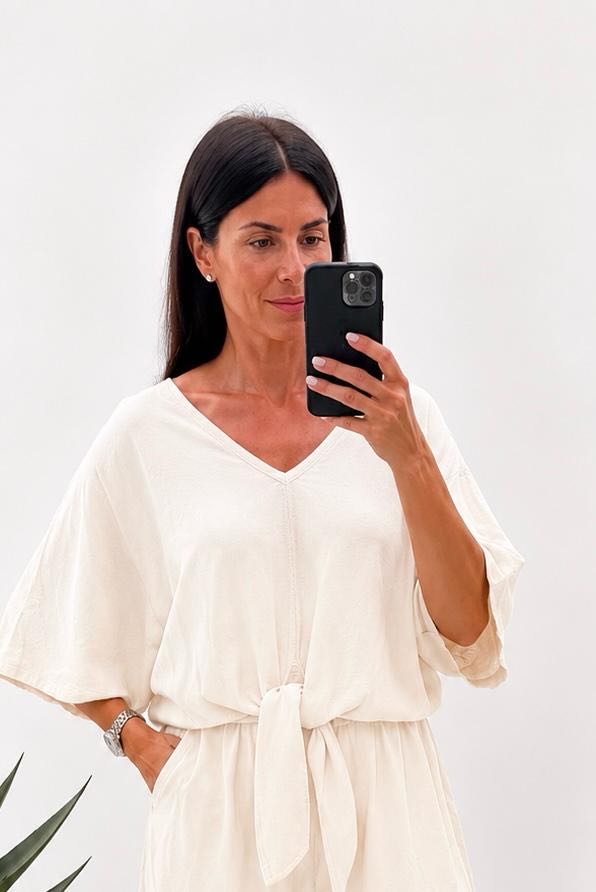 BLUSA ANNA NODO PANNA