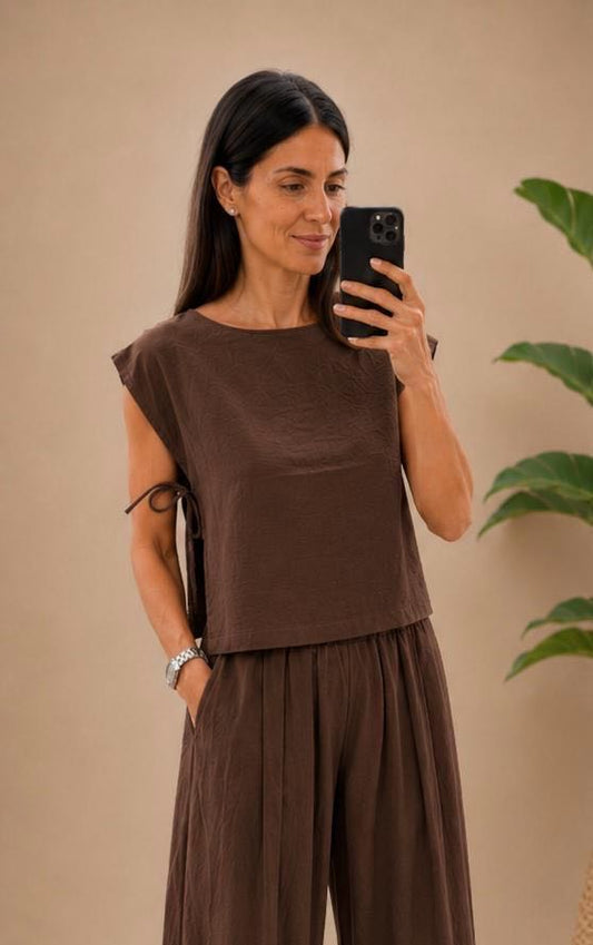 BLUSA HAVANA CACAO