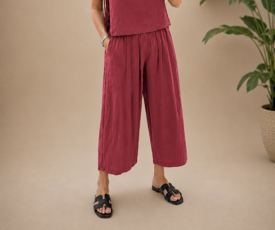 PANTALONE HAVANA ROSSO INDIA