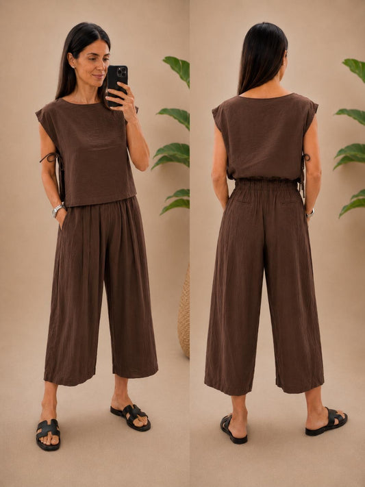 PANTALONE HAVANA CACAO