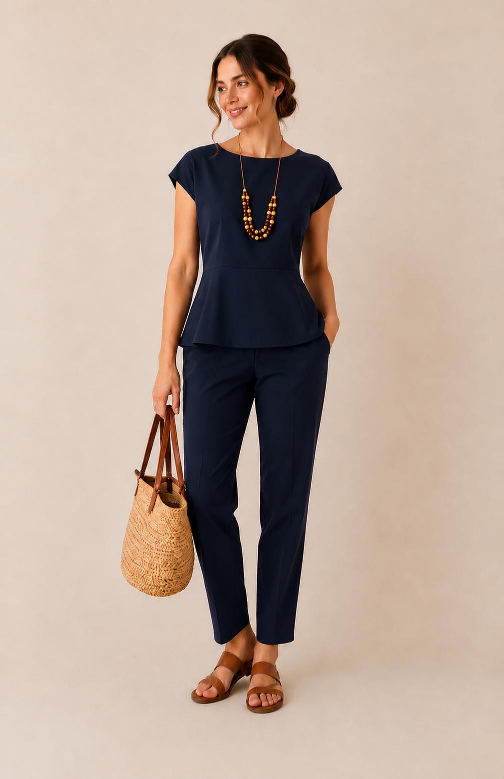 CAMICIA COTONE MIA BLU