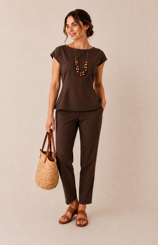 CAMICIA COTONE MIA MORO
