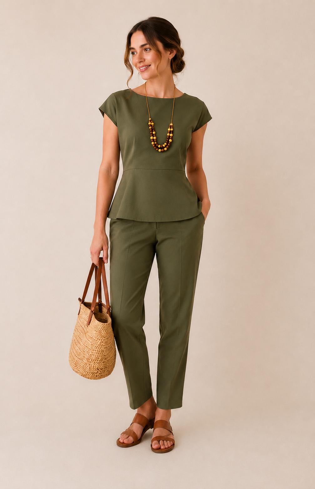 CAMICIA COTONE MIA VERDONE