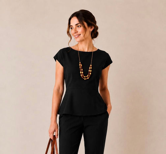 CAMICIA COTONE MIA NERO