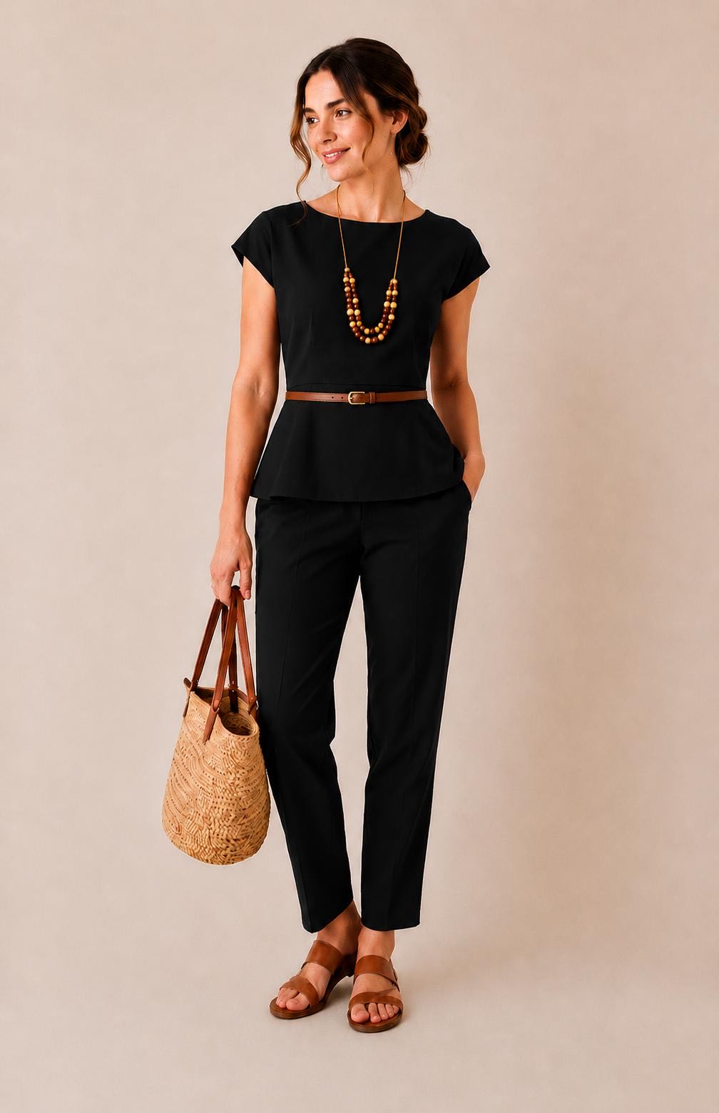 CAMICIA COTONE MIA NERO