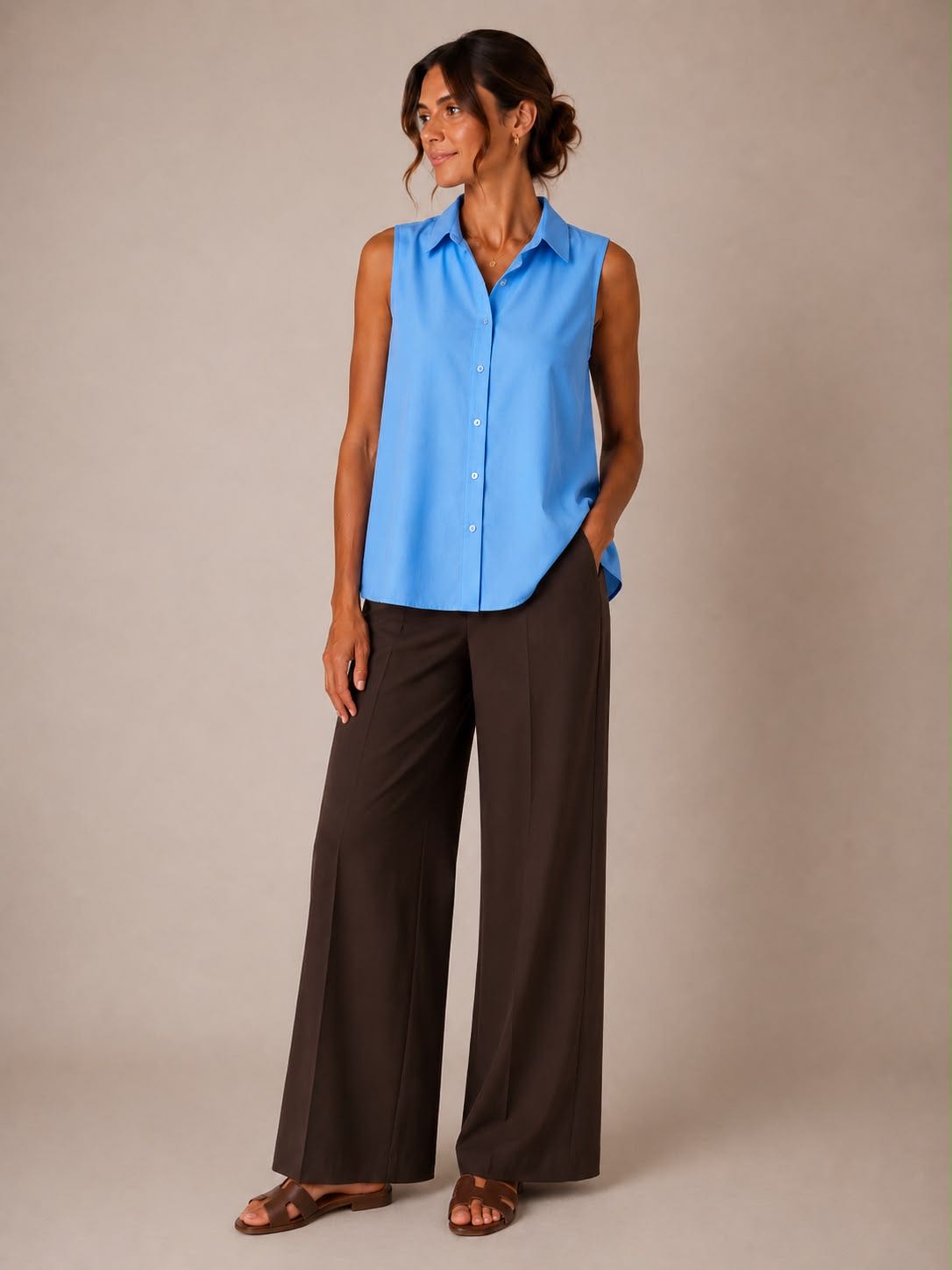 CAMICIA LUNA AZZURRA
