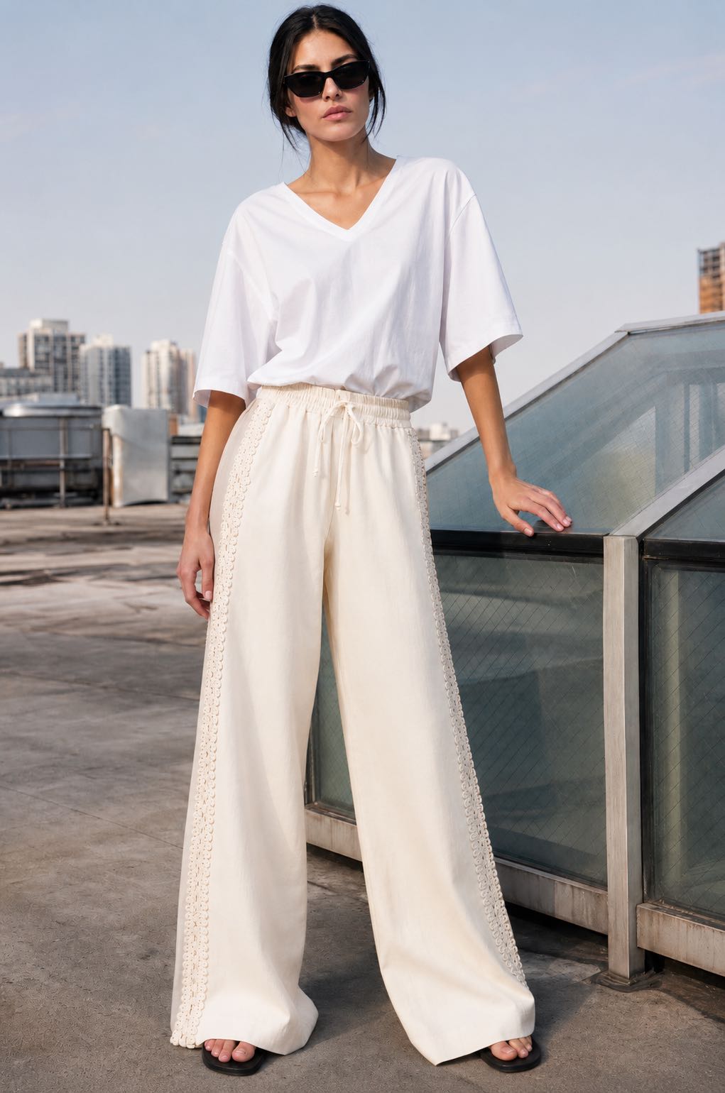 PANTALONE POLINESIA BURRO