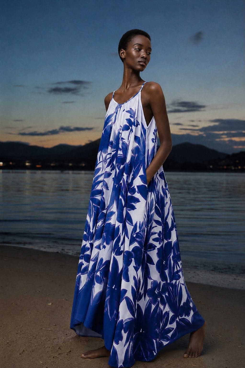 ABITO TROPICANA BLU