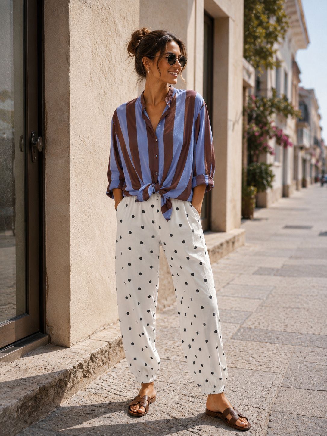 PANTALONE POIS
