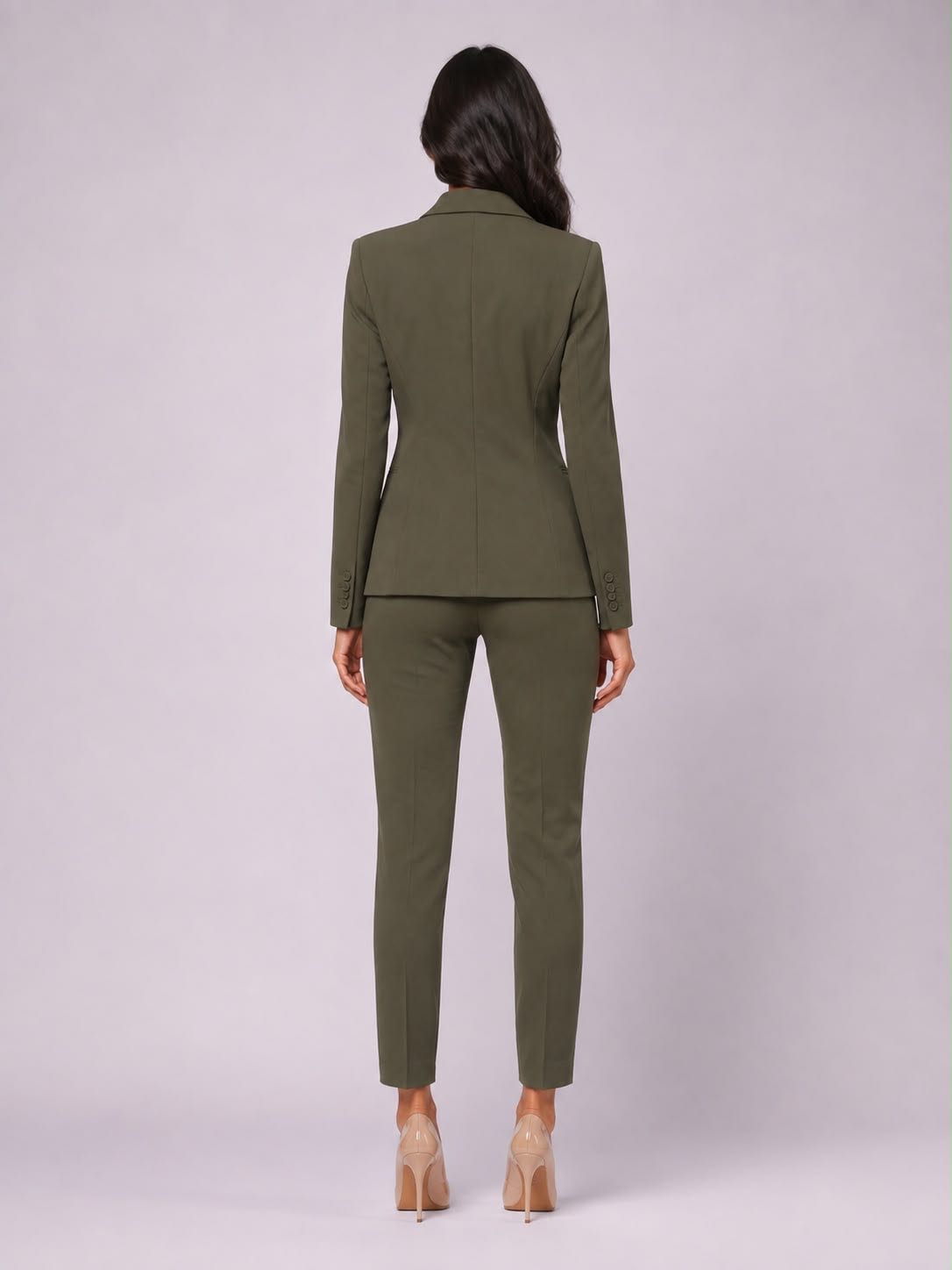 PANTALONE BASIC VERDE MILITARE