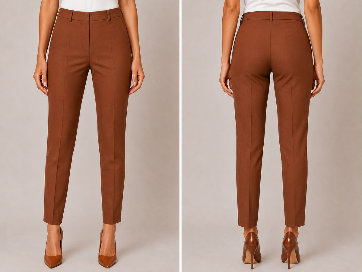 PANTALONE BASIC CUOIO