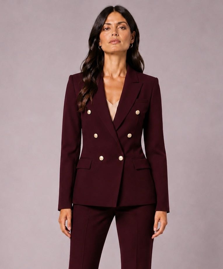 GIACCA TULIPANO BURGUNDY