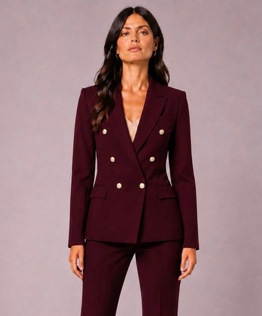 GIACCA TULIPANO BURGUNDY