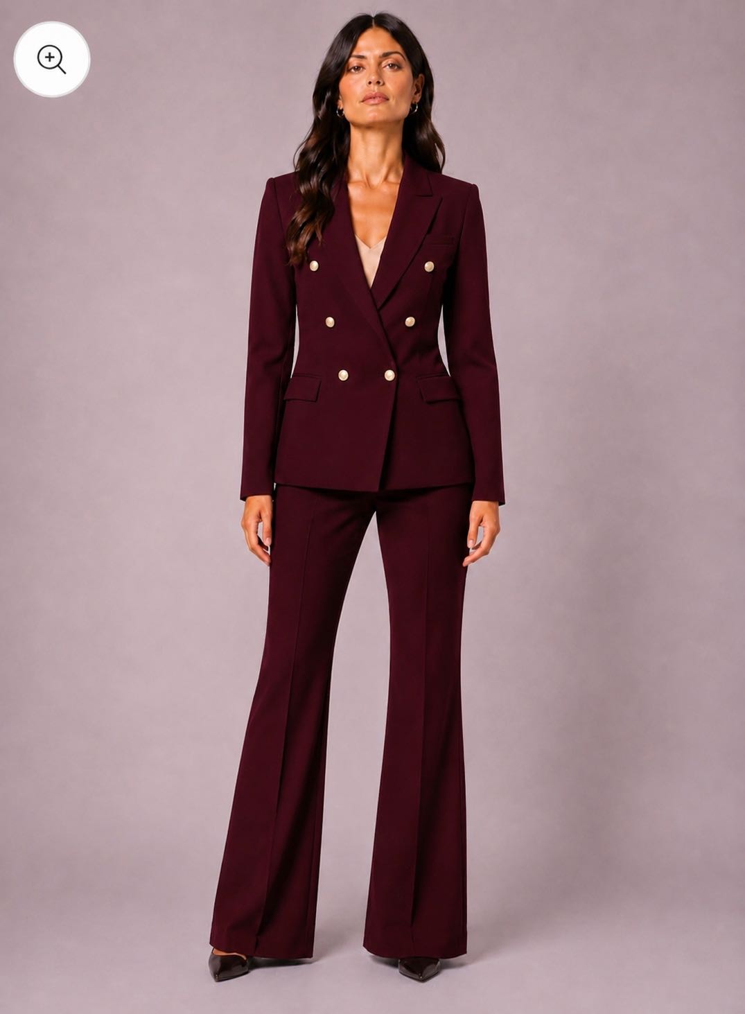 PANTALONE TULIPANO BURGUNDY