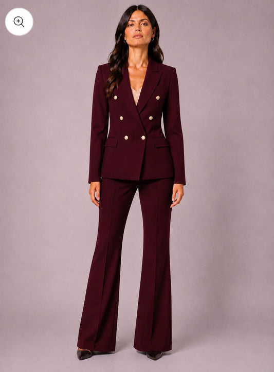 PANTALONE TULIPANO BURGUNDY
