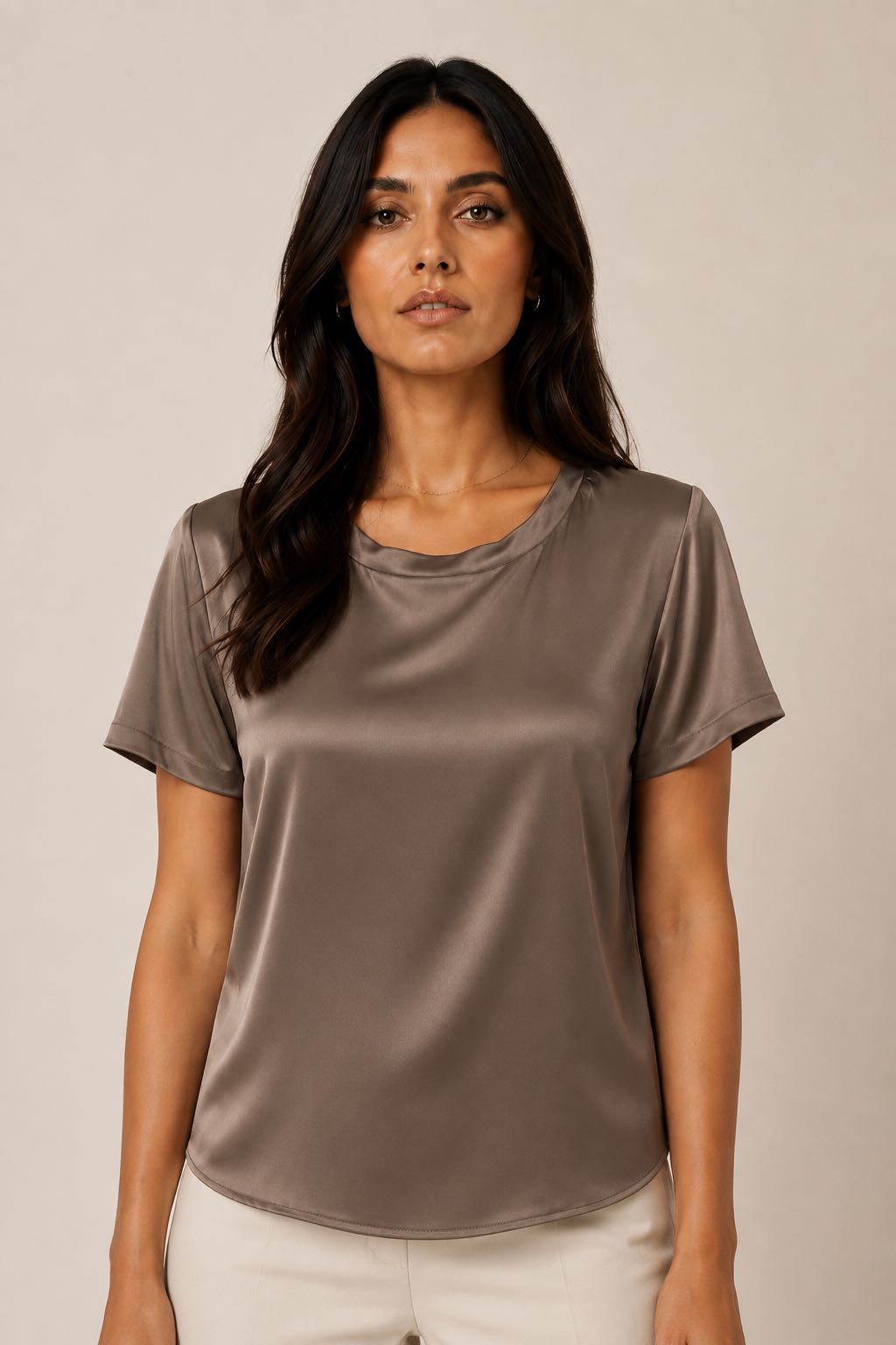 BLUSA MEZZA MANICA GIROCOLLO WOLF