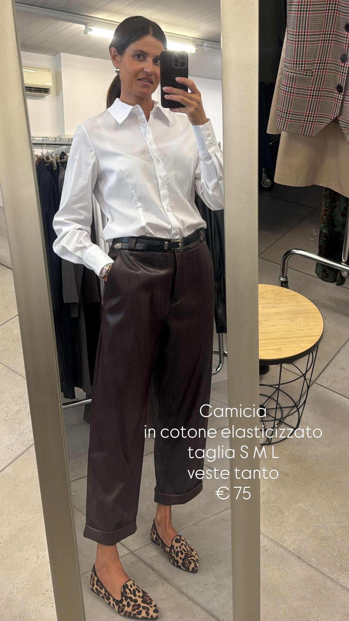CAMICIA BASIC BIANCA