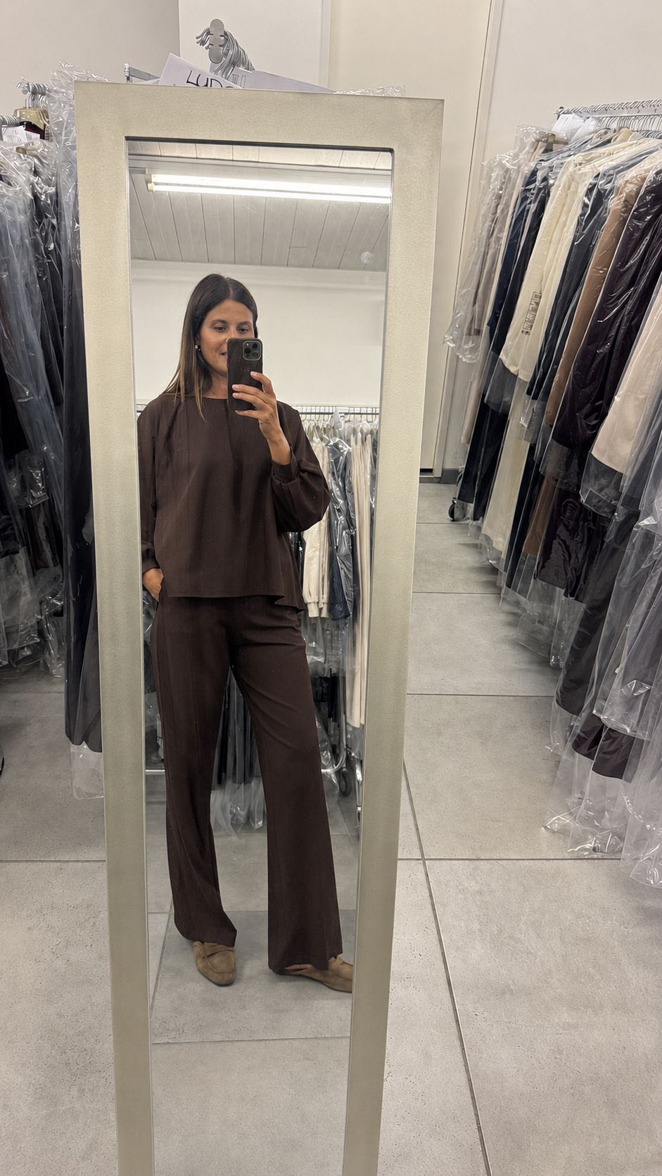 PANTALONE PALAZZO PUNTO MILANO COFFEE