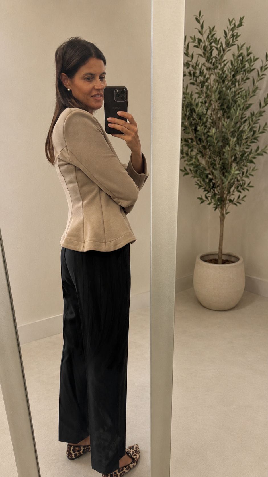 GIACCA IN FELPA ROUGE BEIGE