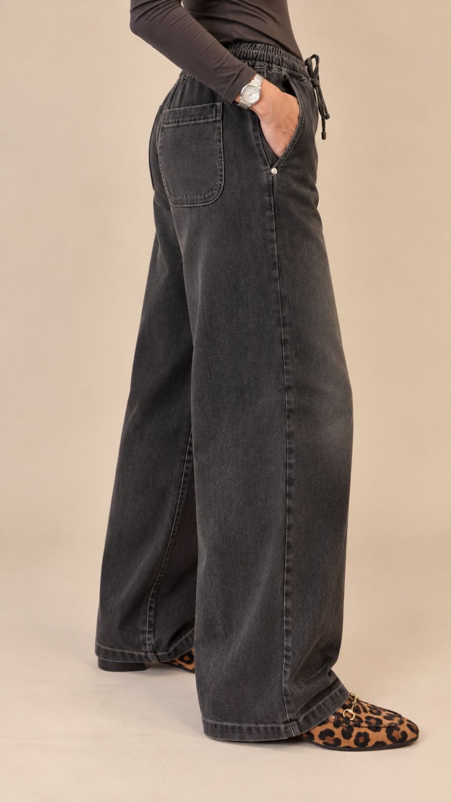 JEANS STREET MARRONE