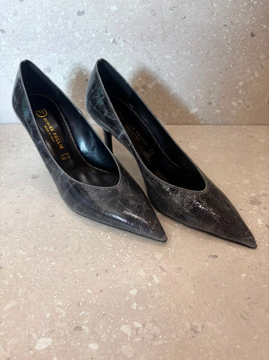 DECOLLETÉ CRAQUELÉ NERO GRIGIO