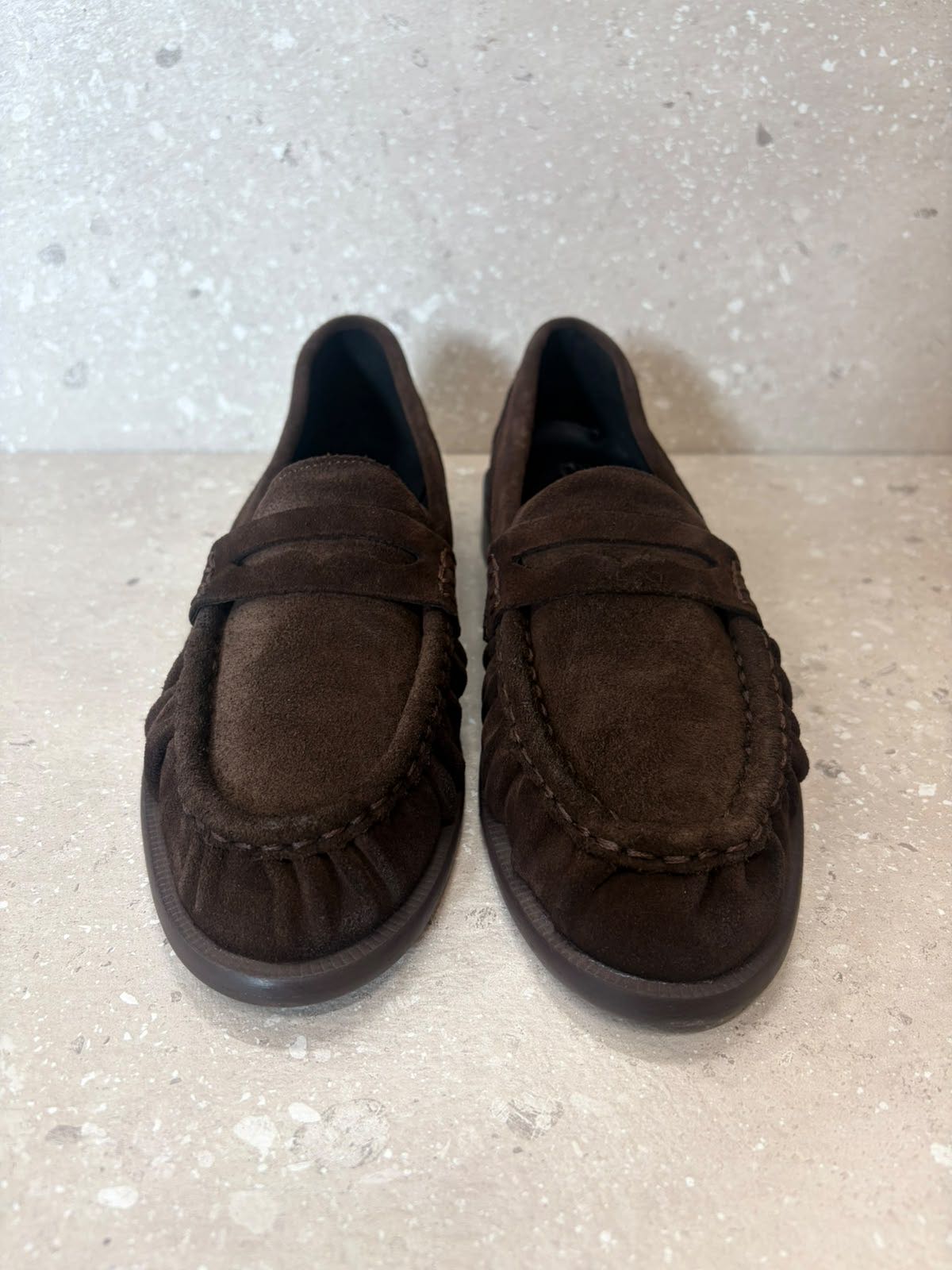 MOCASSINO LOAFER CAMOSCIO TESTA DI MORO