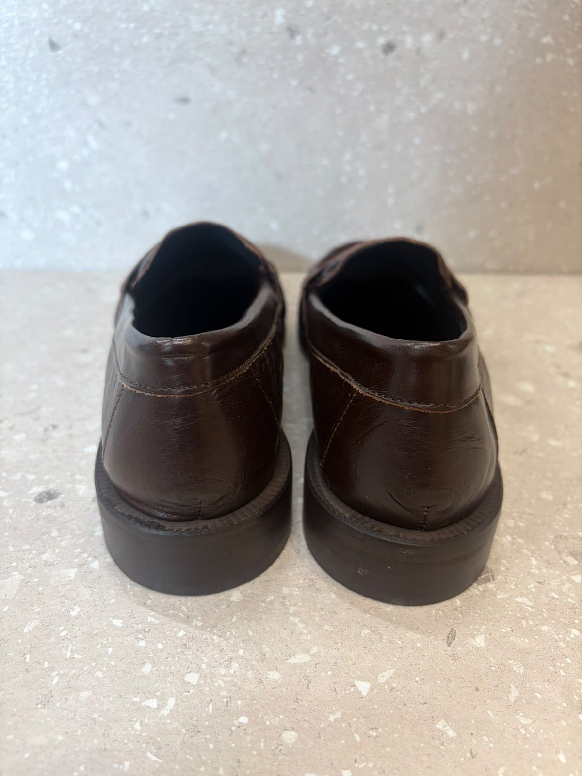 MOCASSINO LOAFER PELLE TESTA DI MORO