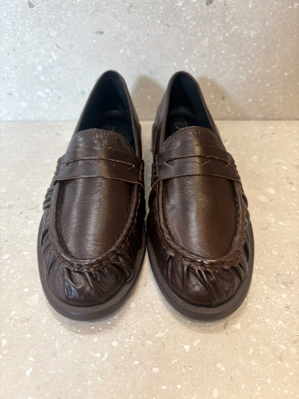 MOCASSINO LOAFER PELLE TESTA DI MORO