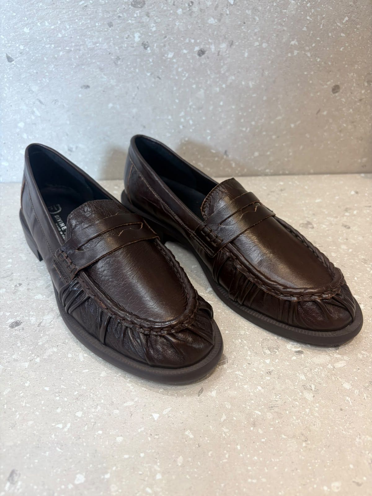 MOCASSINO LOAFER PELLE TESTA DI MORO