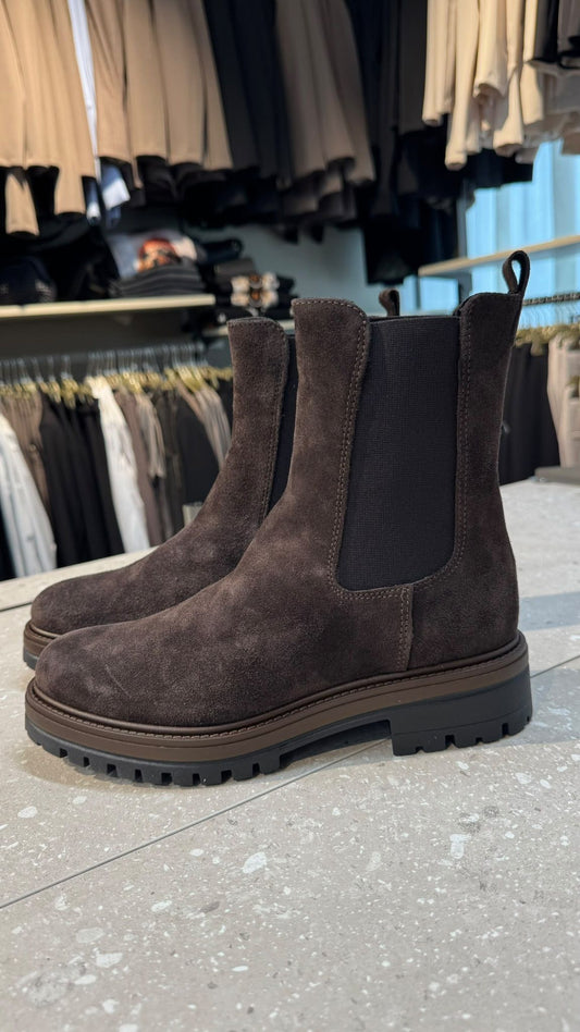 COMBAT BOOT CAMOSCIO MORO