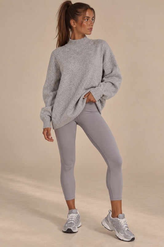 MAGLIONE URBAN ACTIVE GRIGIO MELANGE