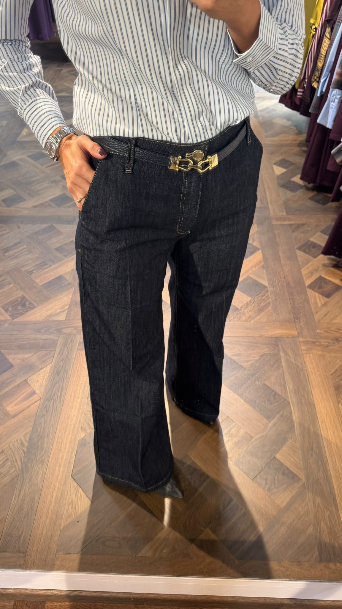 JEANS ELENA BLU SCURO
