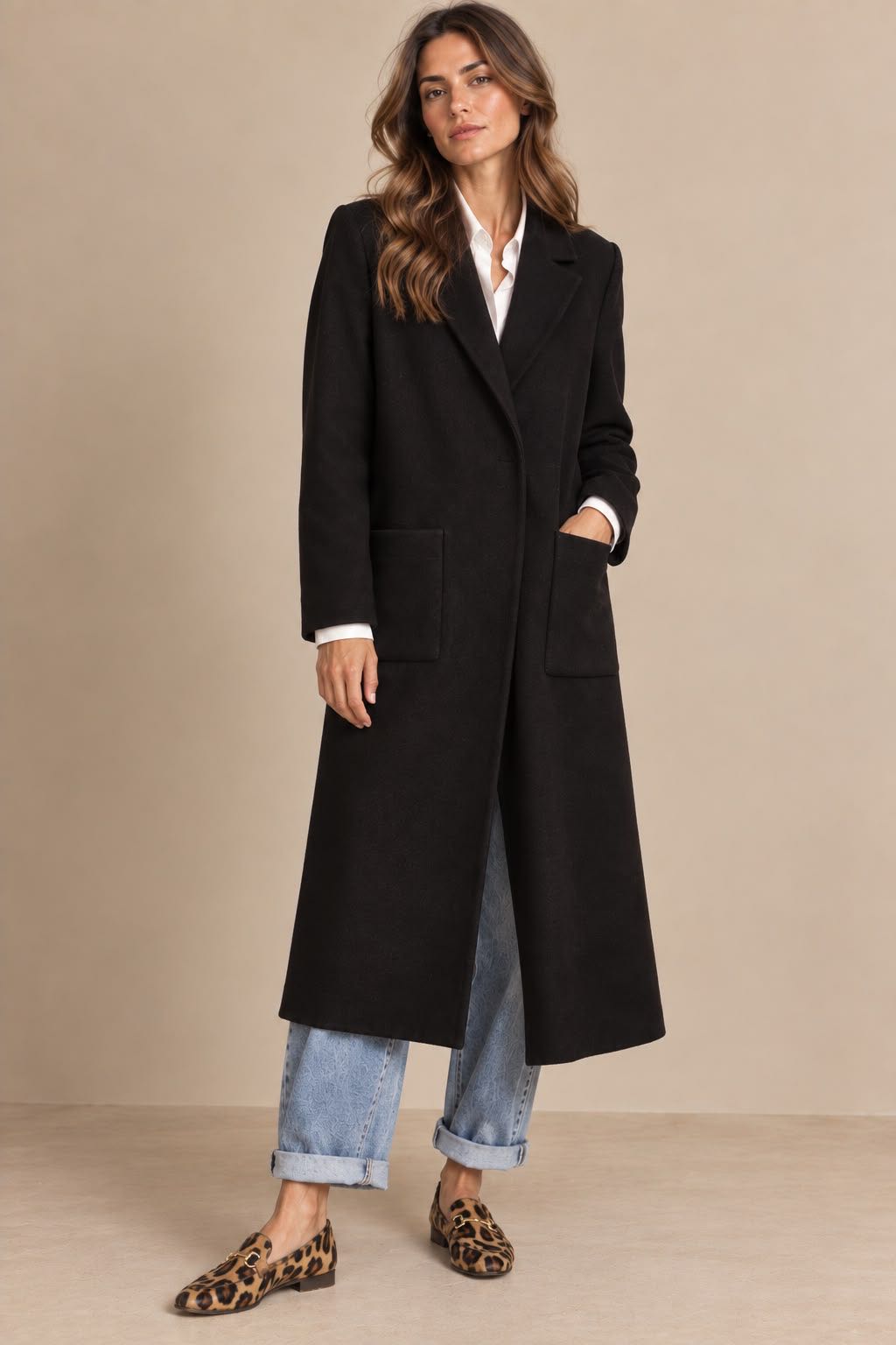 CAPPOTTO HAND MADE LUNGO NERO