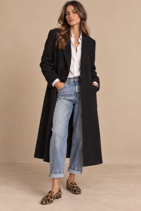 CAPPOTTO HAND MADE LUNGO NERO