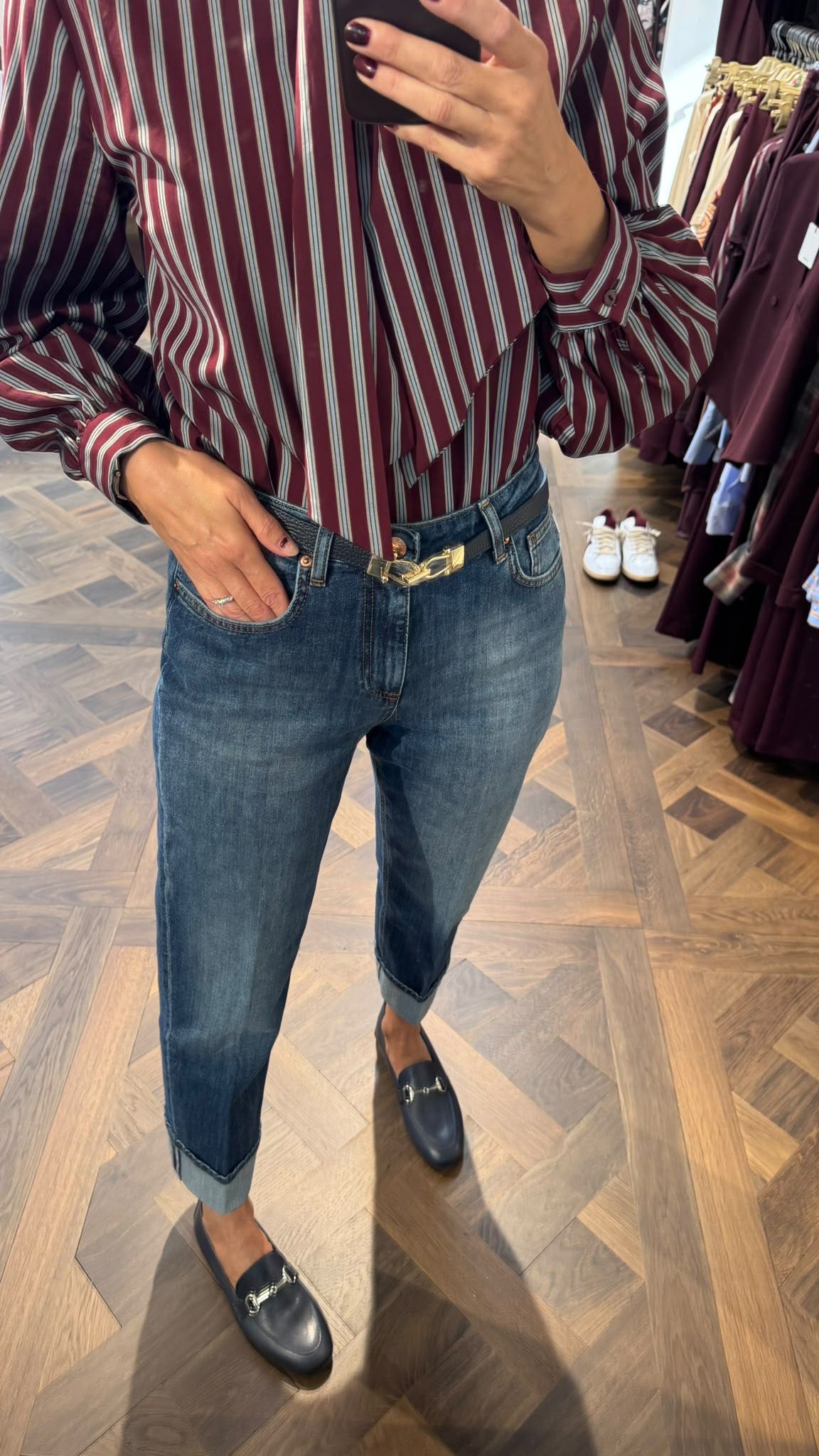JEANS MAGGIE BLU