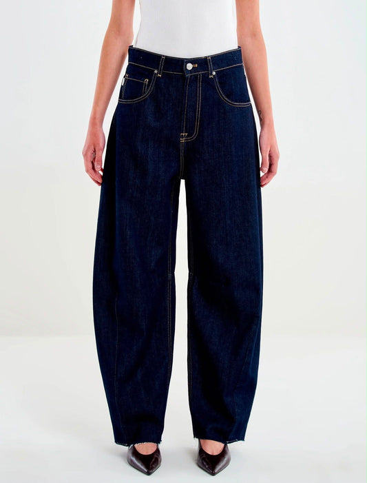 JEANS DELIA BARREL DENIM RINSE