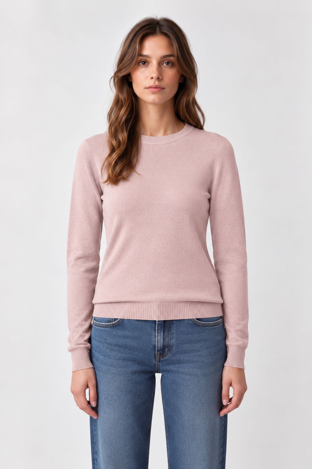 MAGLIONCINO BASIC GIROCOLLO CIPRIA