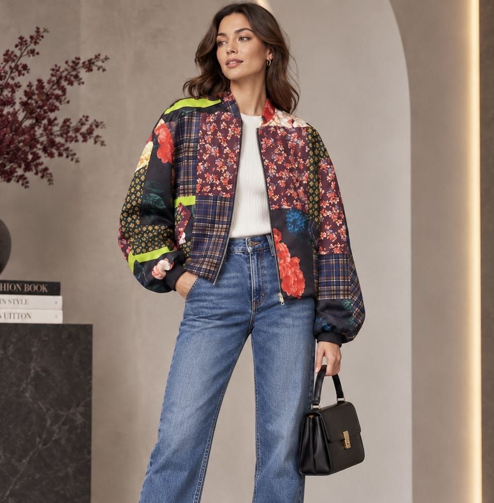 BOMBER PATCHWORK