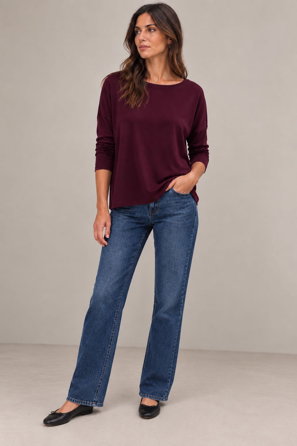 MAGLIA BASIC OVER BAROLO