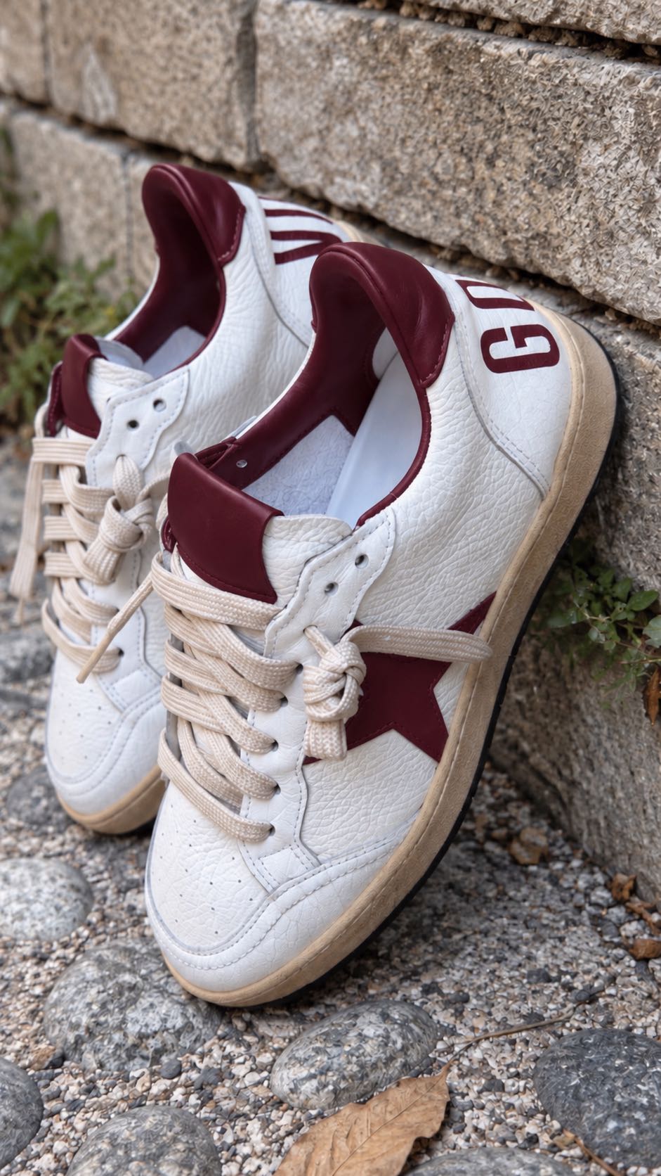 SNEAKERS GOOD VIBES BORDEAUX