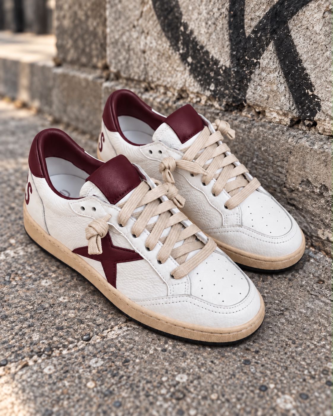 SNEAKERS GOOD VIBES BORDEAUX
