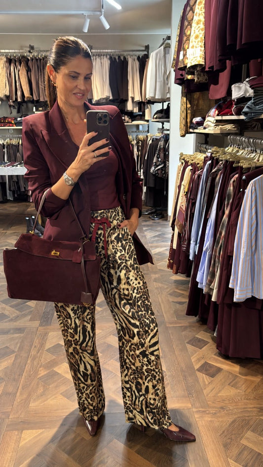PANTALONE ANIMALIER