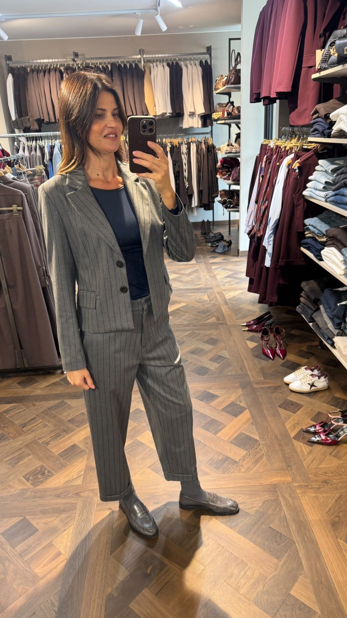 PANTALONE SONIA GRIGIO