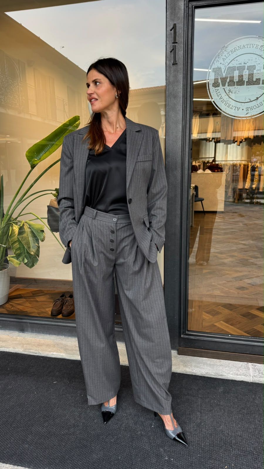 PANTALONE ISOTTA GRIGIO