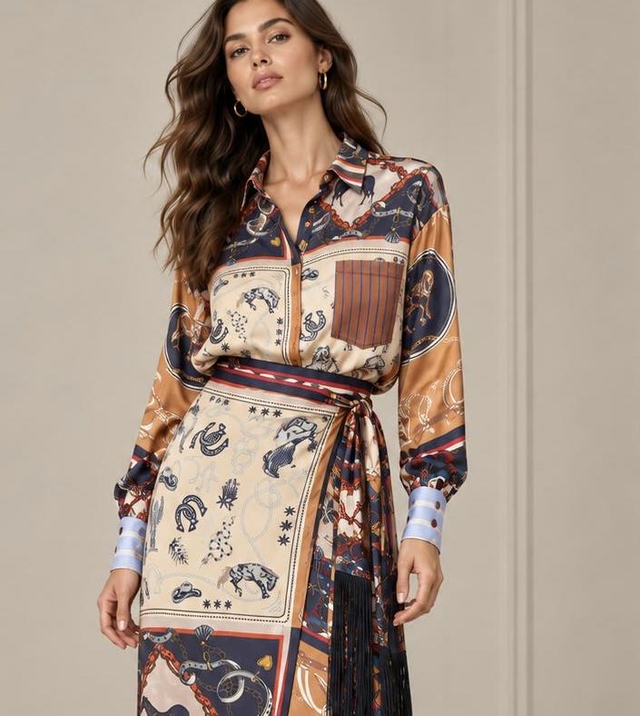 CAMICIA WILD HORSES