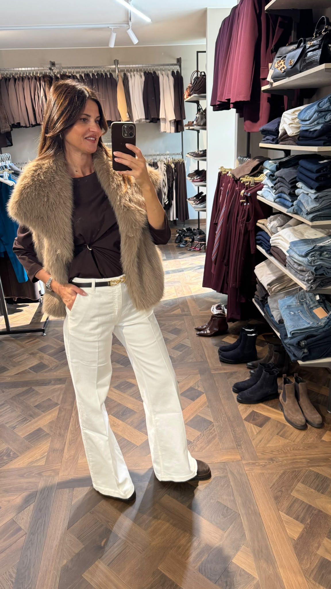 JEANS ELENA BURRO