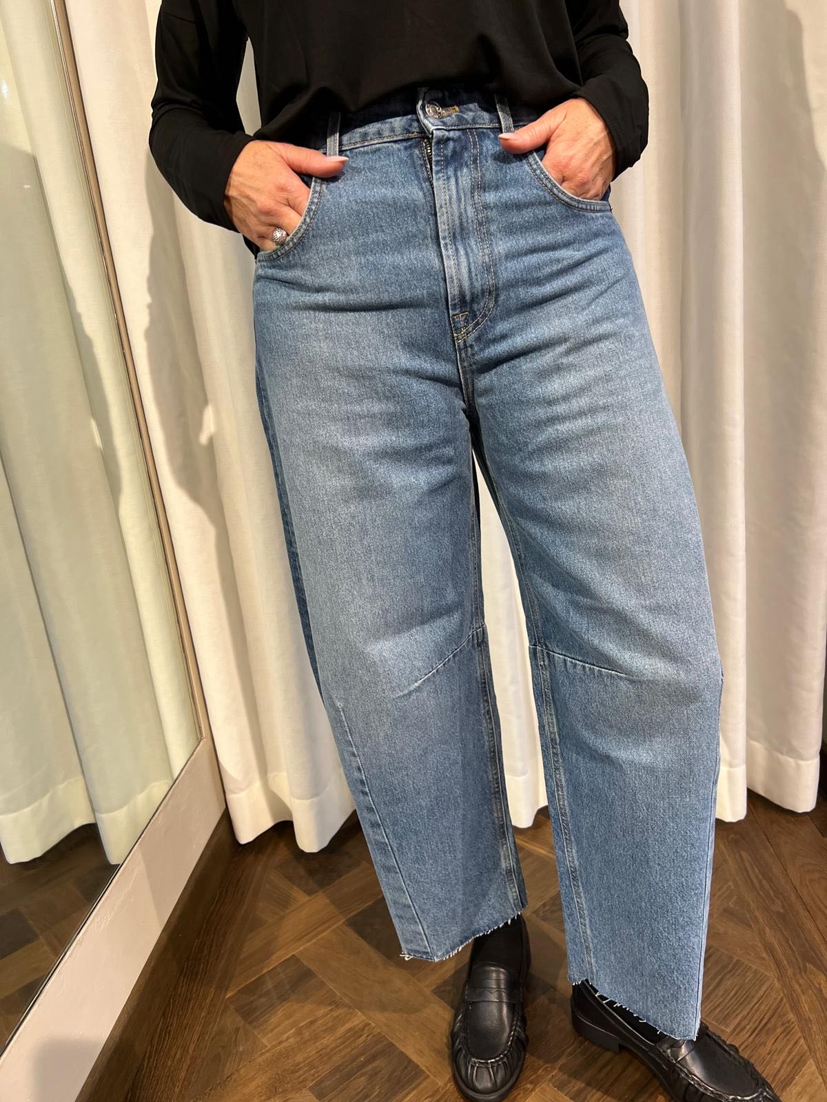 JEANS DELIA DENIM BLU