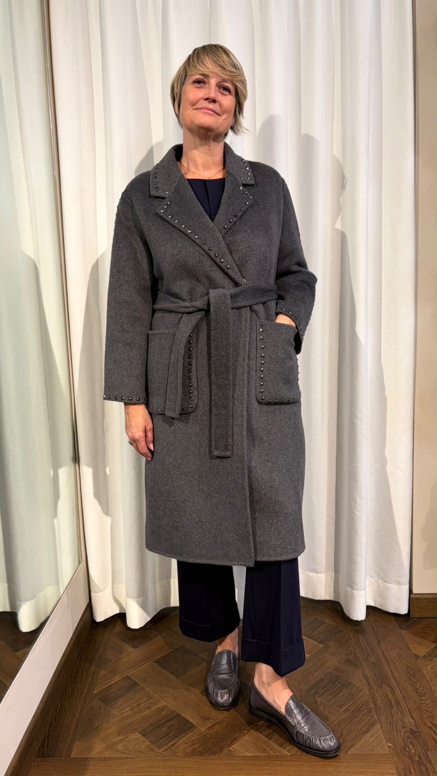 CAPPOTTO BRENDA GRIGIO